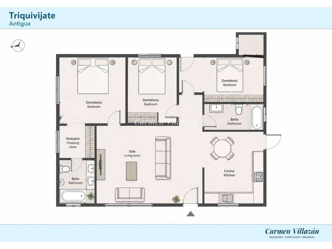 3 quarto Moradia para venda em Triquivijate com piscina garagem - 380 000 € (Ref: 10008168)
