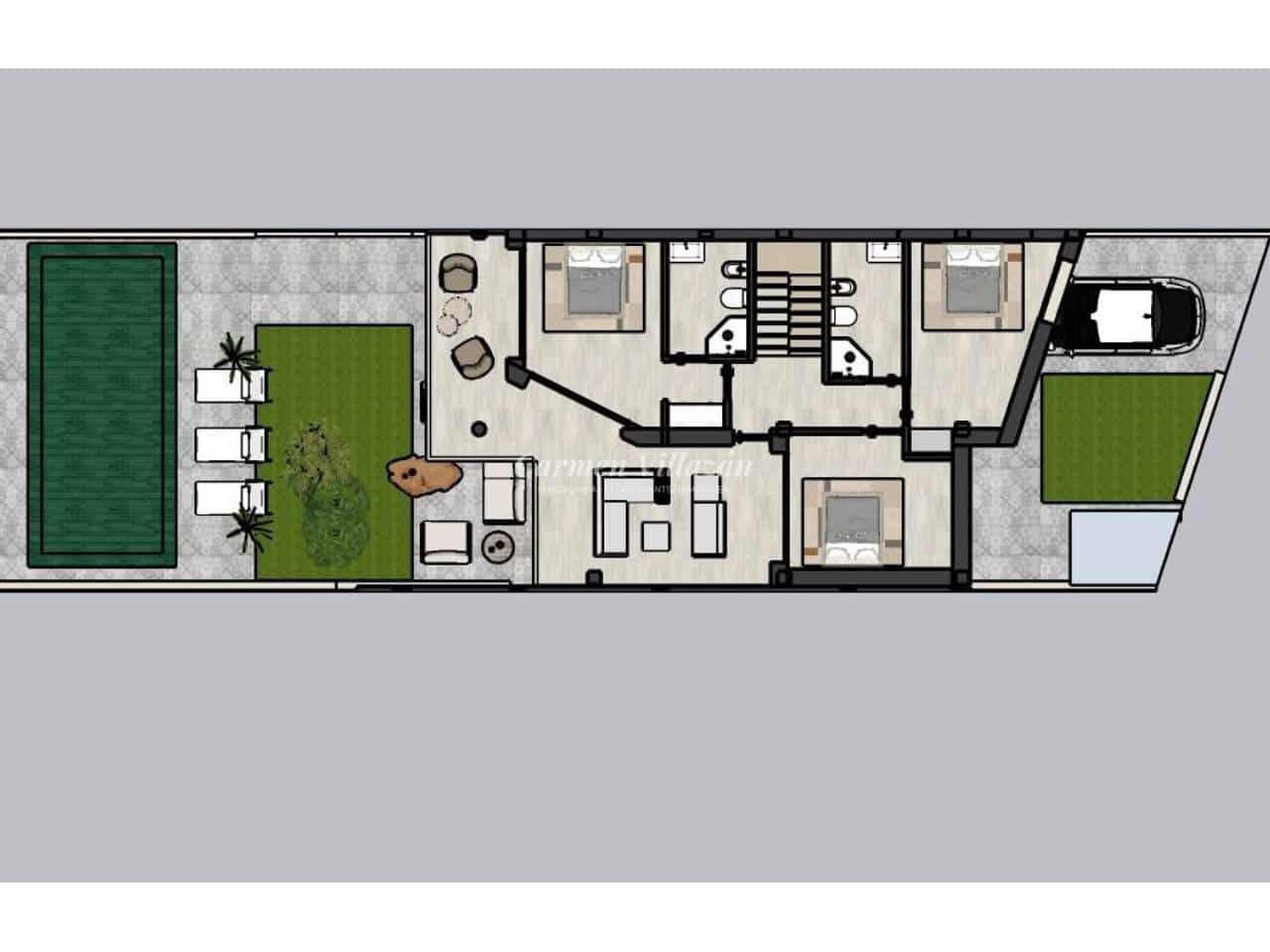 2 bedroom Villa for sale in Villaverde with pool garage - € 588,000 (Ref: 10168041)