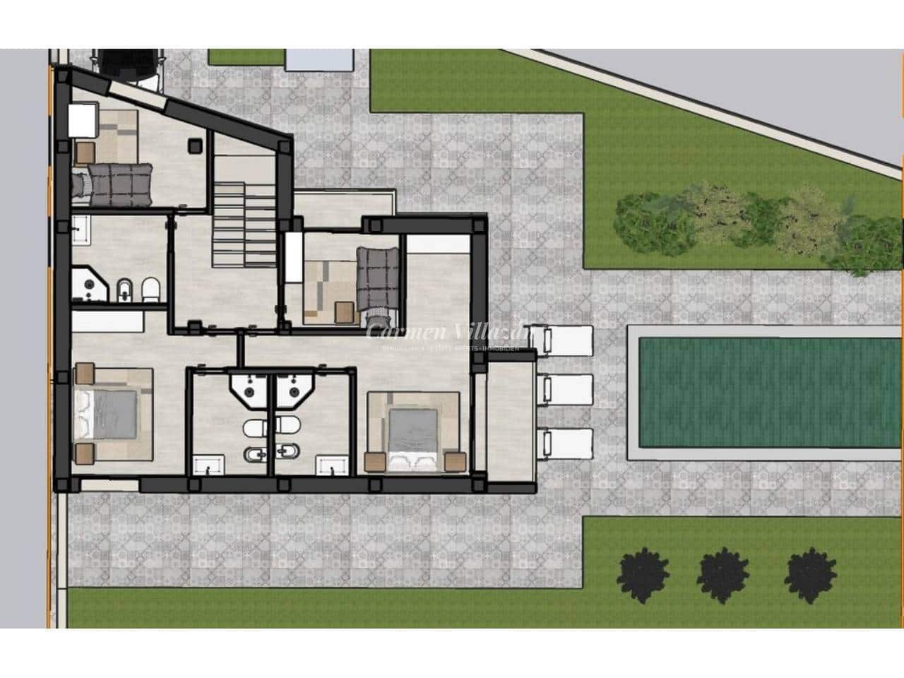 4 bedroom Villa for sale in Villaverde with pool garage - € 785,000 (Ref: 10168043)