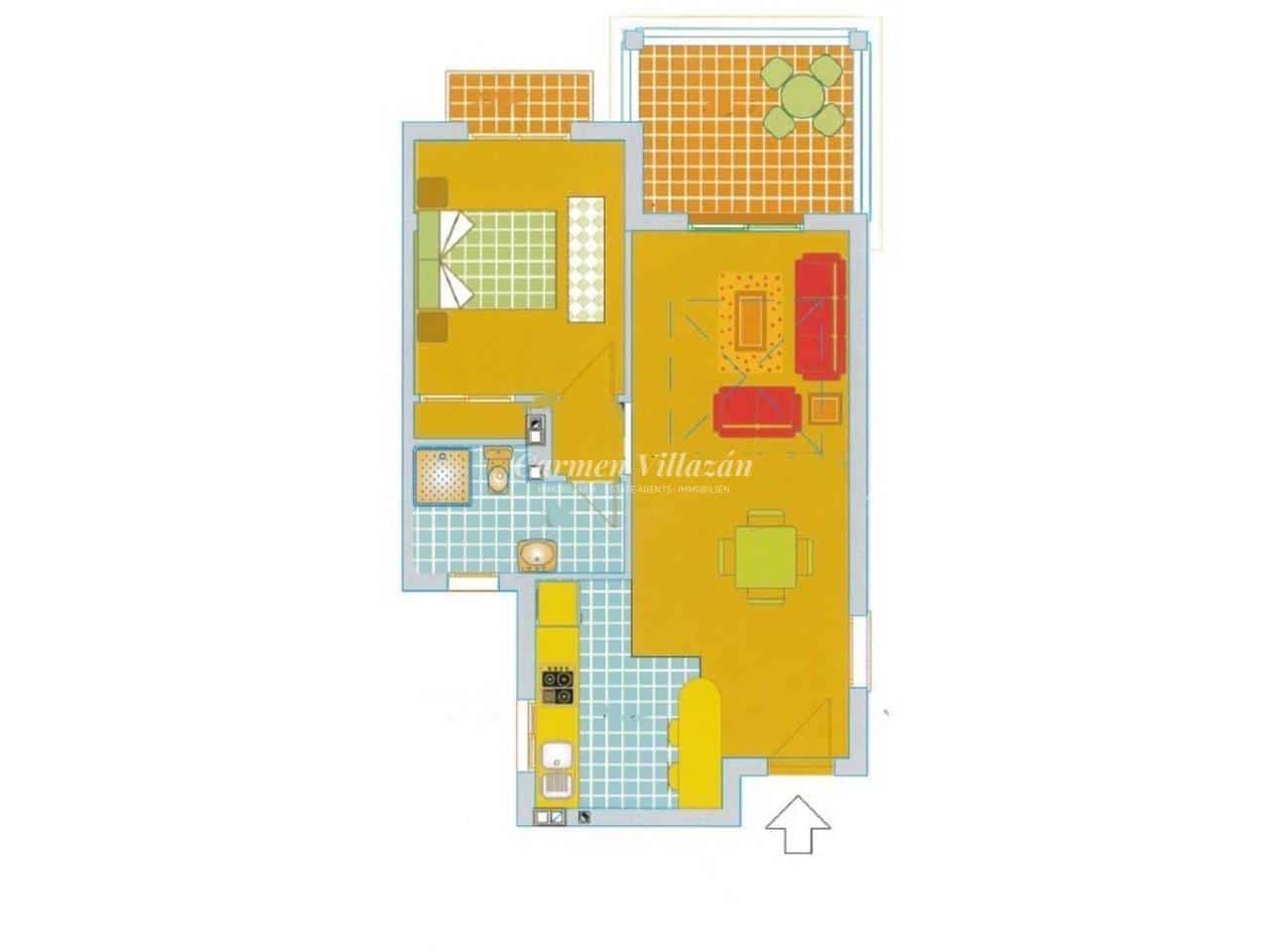 1 sovrum Lägenhet till salu i Caleta de Fuste med pool - 165 000 € (Ref: 9480632)