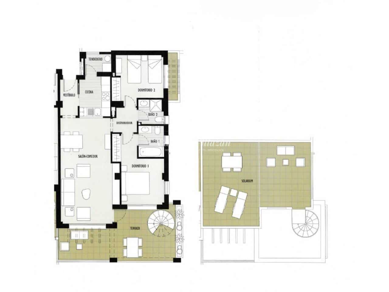 2 bedroom Apartment for sale in Caleta de Fuste with pool garage - € 350,000 (Ref: 9503709)