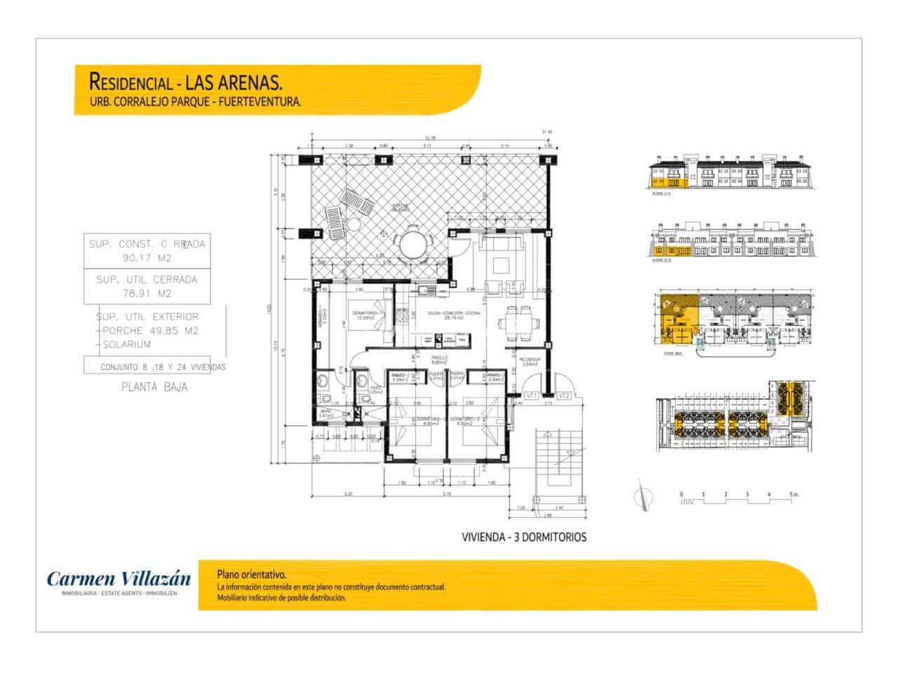 3 bedroom Apartment for sale in Corralejo with pool garage - € 335,000 (Ref: 9511976)
