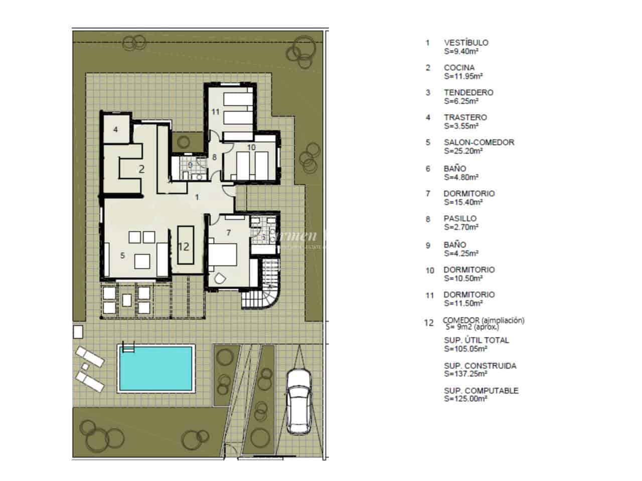 Chalet de 3 habitaciones en Caleta de Fuste en venta con piscina garaje - 795.000 € (Ref: 9604478)