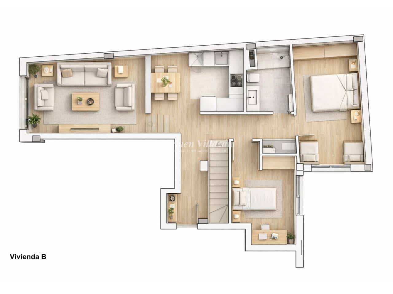 2 soveværelse Lejlighed til salg i Puerto del Rosario - € 310.000 (Ref: 9610694)