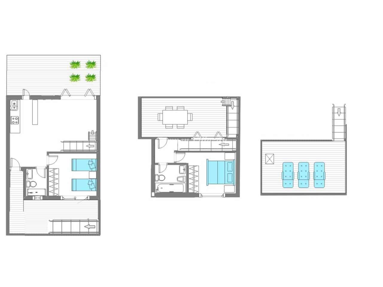 2 soverom Leilighet til salgs i Caleta de Fuste med svømmebasseng garasje - € 218 000 (Ref: 9758319)