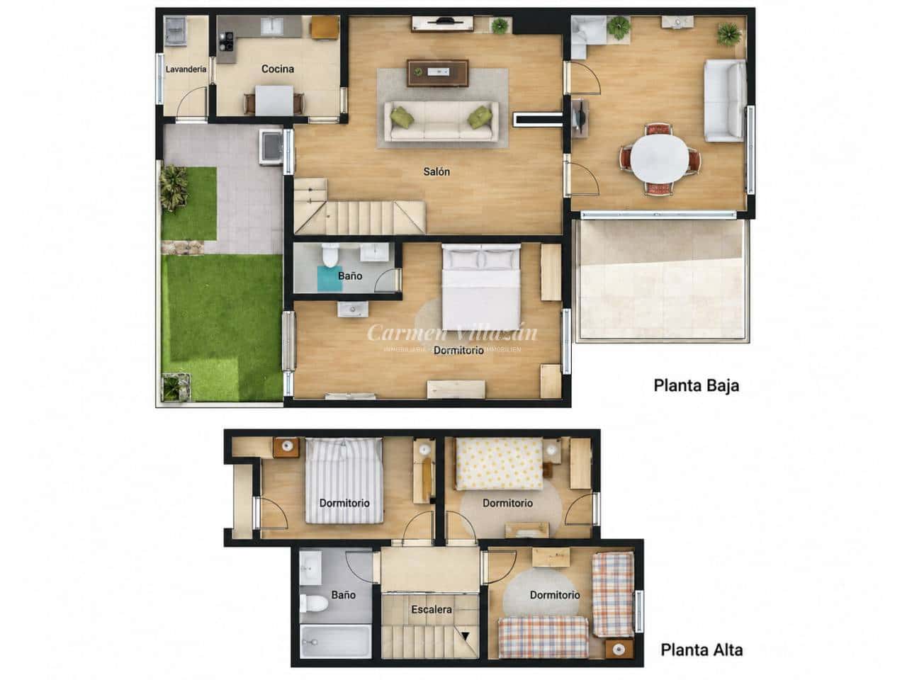 3 quarto Moradia Geminada para venda em Parque Holandes com garagem - 268 000 € (Ref: 9777344)