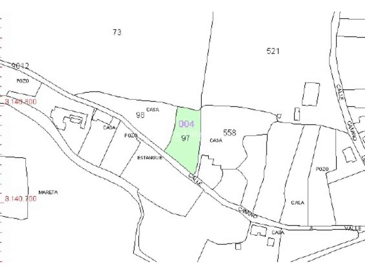Byggetomt til salgs i Valles de Ortega - € 105 000 (Ref: 9906816)