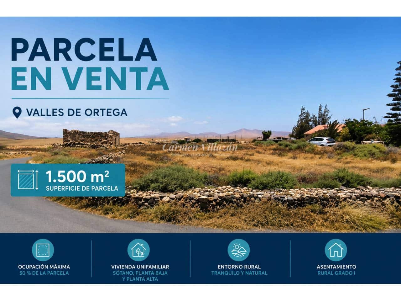 Byggetomt til salgs i Valles de Ortega - € 105 000 (Ref: 9906816)