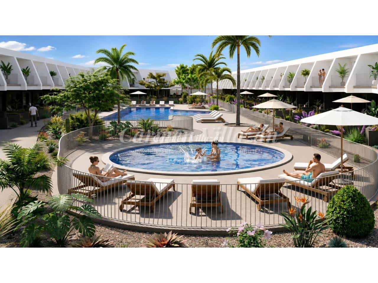 2 chambre Maison de Ville à vendre à Corralejo avec piscine - 248 500 € (Ref: 9956692)