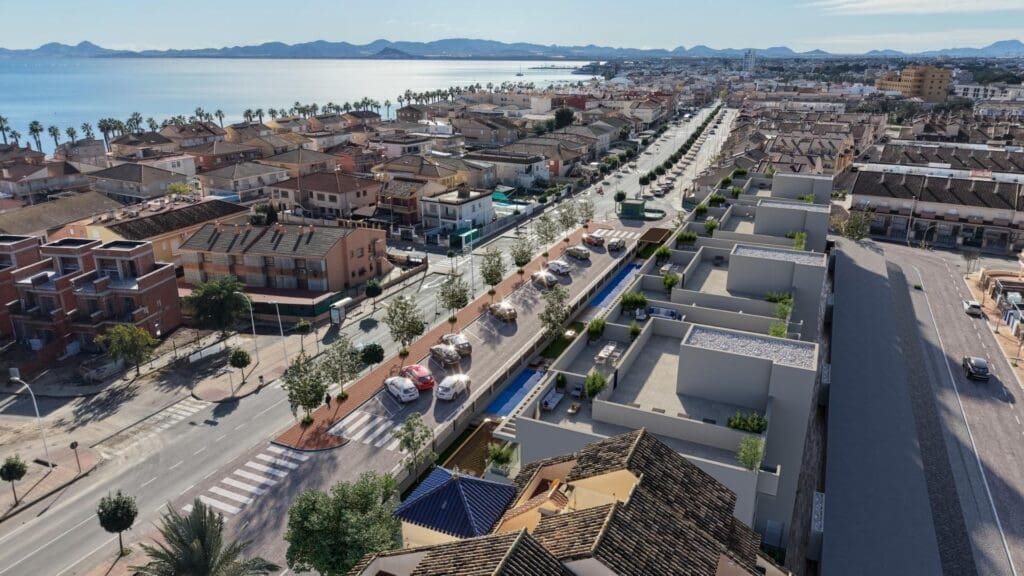 3 Zimmer Apartment zu verkaufen in Los Narejos mit Pool Garage - 379.000 € (Ref: 10021196)