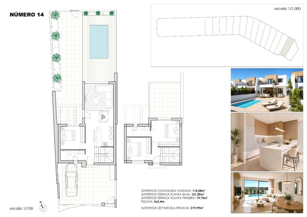 3 sovrum Villa till salu i Torre-Pacheco med pool garage - 459 900 € (Ref: 10030879)