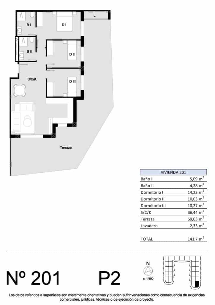3 sypialnia Apartament na sprzedaż w San Miguel de Salinas z basenem garażem - 269 900 € (Ref: 10139970)