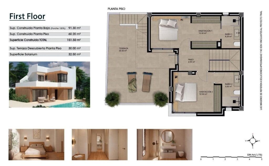 3 soveværelse Villa til salg i Orihuela med swimmingpool garage - € 570.000 (Ref: 10149311)