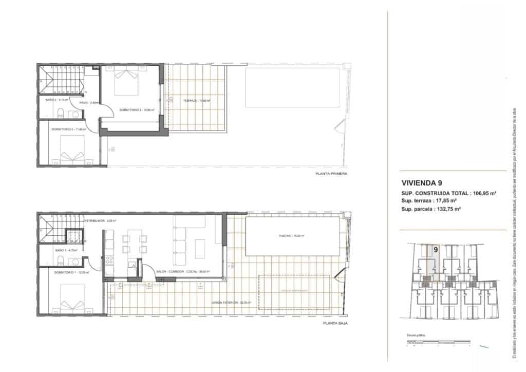 3 chambre Villa/Maison à vendre à Santiago de la Ribera avec piscine garage - 409 900 € (Ref: 10168824)