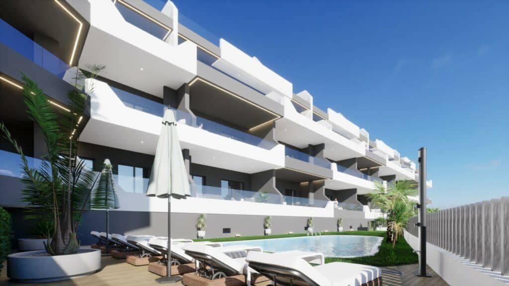 2 soveværelse Lejlighed til salg i Benijofar med swimmingpool garage - € 275.000 (Ref: 10168828)