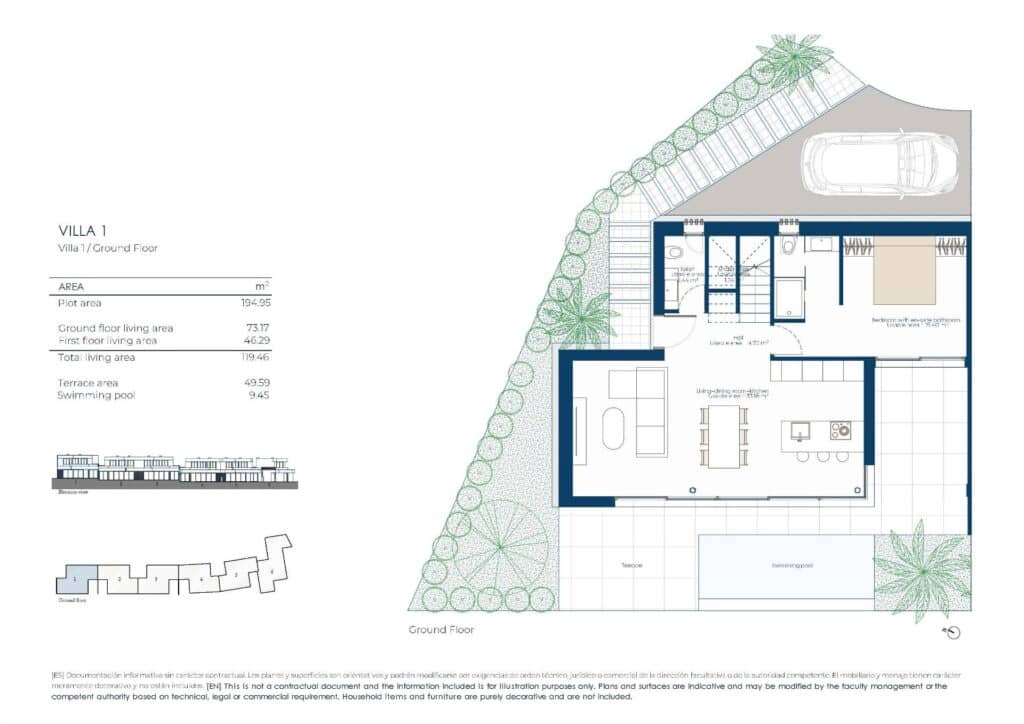 3 sypialnia Willa na sprzedaż w El Valle Golf Resort z basenem garażem - 680 000 € (Ref: 10168831)
