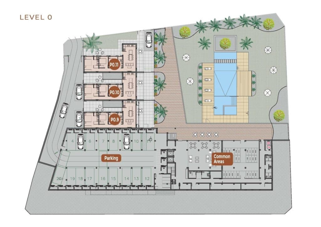 1 soverom Leilighet til salgs i Torrevieja med svømmebasseng garasje - € 239 900 (Ref: 10177444)