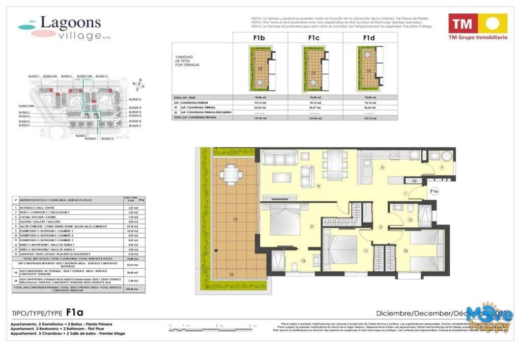 Apartamento de 3 habitaciones en Torrevieja en venta con piscina garaje - 360.000 € (Ref: 8021477)