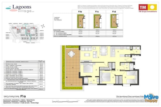 3 slaapkamer Appartement te koop in El Chaparral - La Siesta - La Torreta, Torrevieja met zwembad garage - € 367.000 (Ref: 8021477)