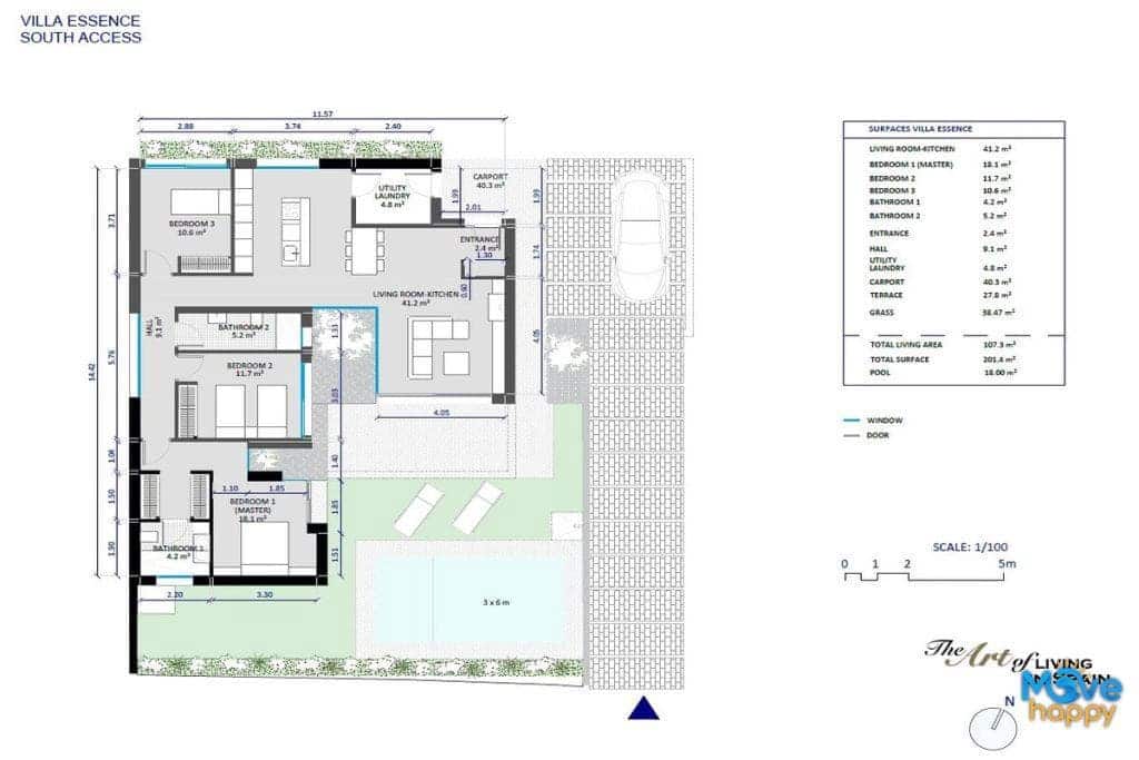 3 soveværelse Villa til salg i Banos y Mendigo med swimmingpool garage - € 479.000 (Ref: 8021482)