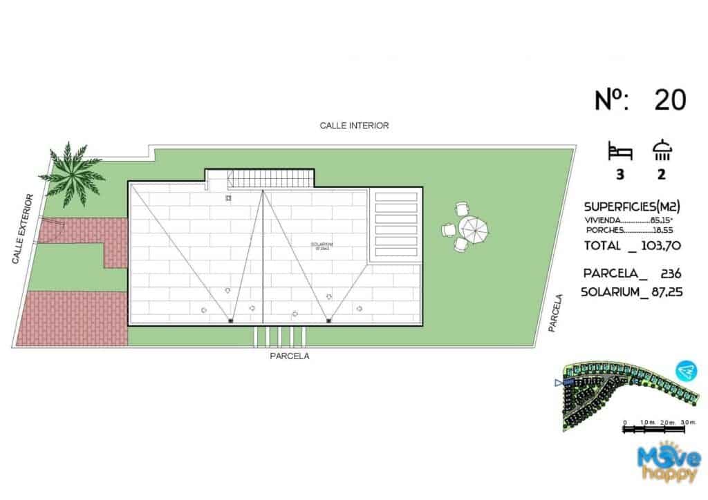 3 slaapkamer Villa te koop in Algorfa met zwembad garage - € 445.000 (Ref: 8021515)