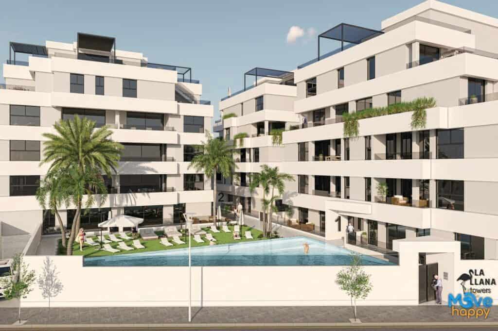 3 soverom Leilighet til salgs i San Pedro del Pinatar med svømmebasseng garasje - € 269 000 (Ref: 8021599)