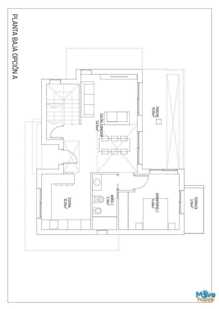 3 soverom Villa til salgs i Torrevieja med svømmebasseng garasje - € 750 000 (Ref: 8021813)