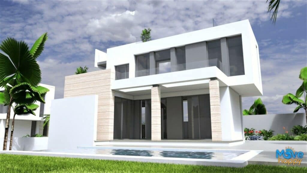 3 Zimmer Villa zu verkaufen in Torrevieja mit Pool Garage - 690.000 € (Ref: 8021813)