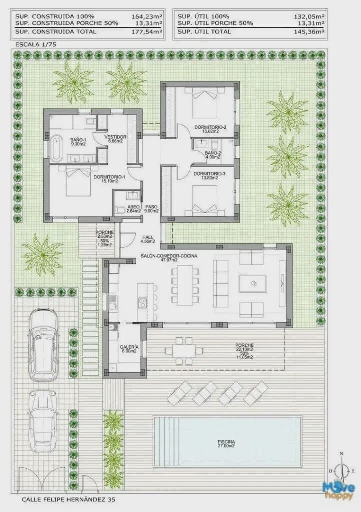 3 sypialnia Willa na sprzedaż w Benijofar z basenem garażem - 611 000 € (Ref: 8022097)