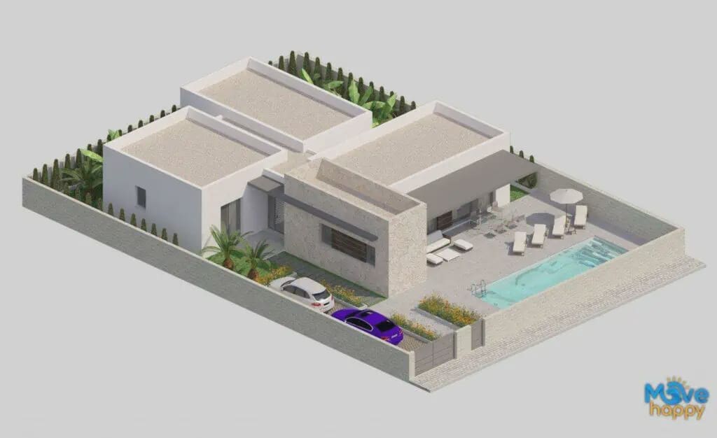 3 sypialnia Willa na sprzedaż w Benijofar z basenem garażem - 611 000 € (Ref: 8022097)