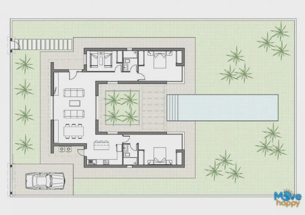 3 Zimmer Villa zu verkaufen in Benijofar mit Pool Garage - 567.000 € (Ref: 8022098)