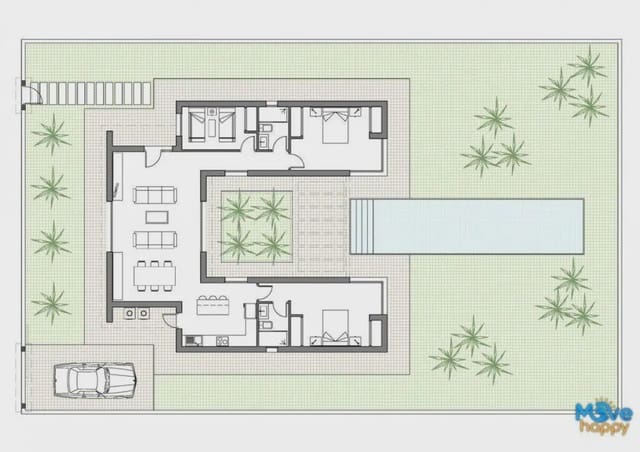 3 slaapkamer Villa te koop in Benijófar met zwembad garage - € 567.000 (Ref: 8022098)