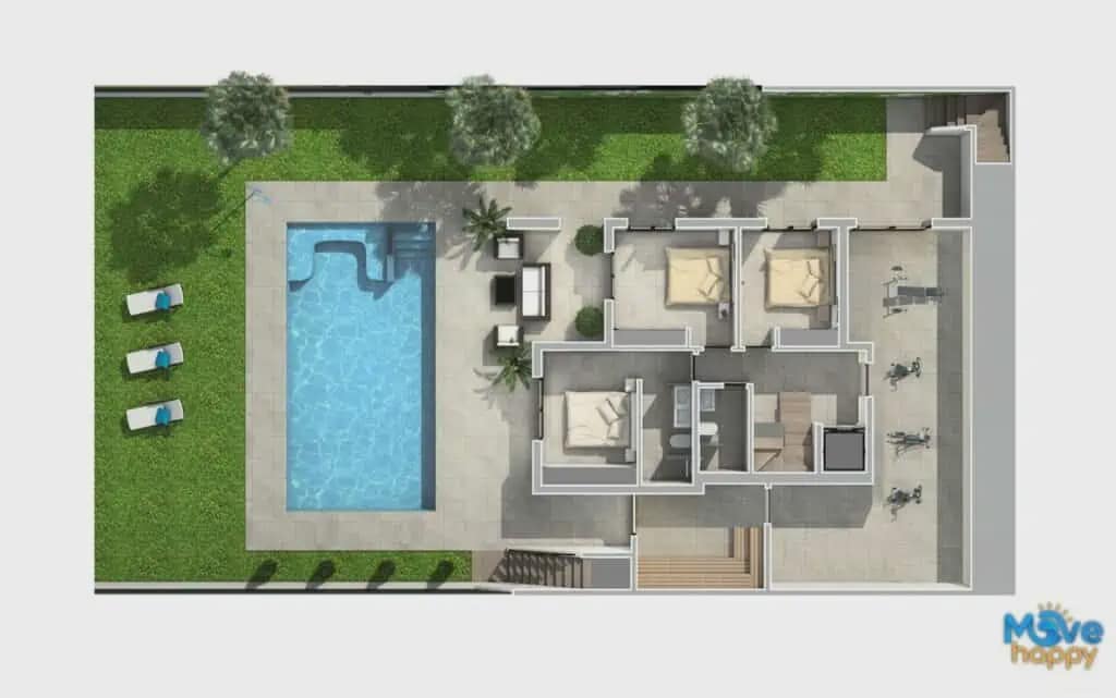 3 chambre Villa/Maison à vendre à Ciudad Quesada avec piscine garage - 852 000 € (Ref: 8022511)
