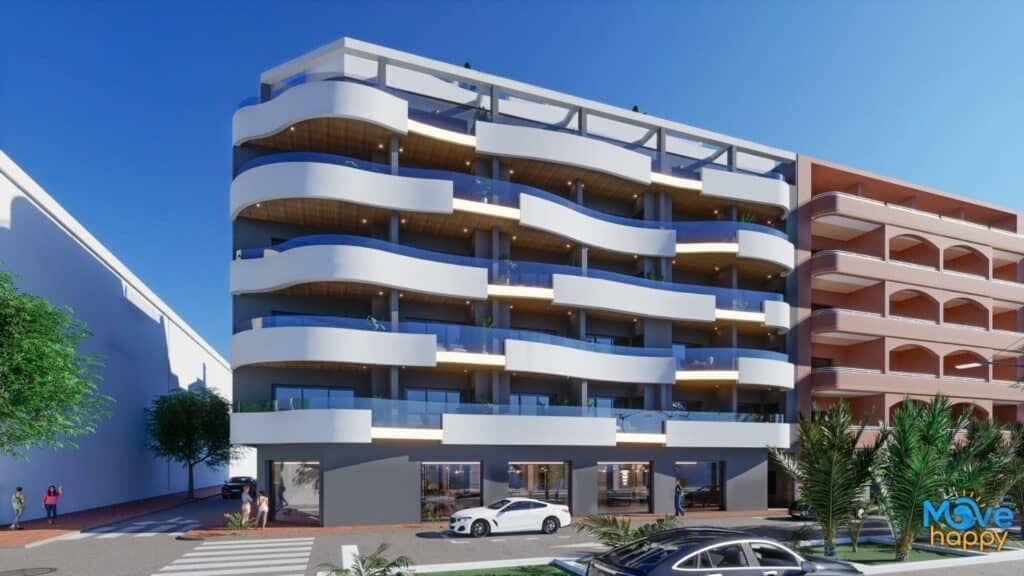 2 soveværelse Penthouse til salg i Torrevieja med swimmingpool garage - € 469.000 (Ref: 8040544)