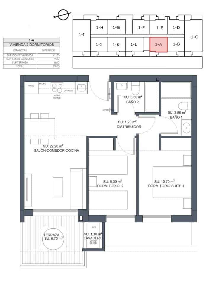 2 chambre Appartement à vendre à Benijofar avec piscine garage - 263 000 € (Ref: 8130683)