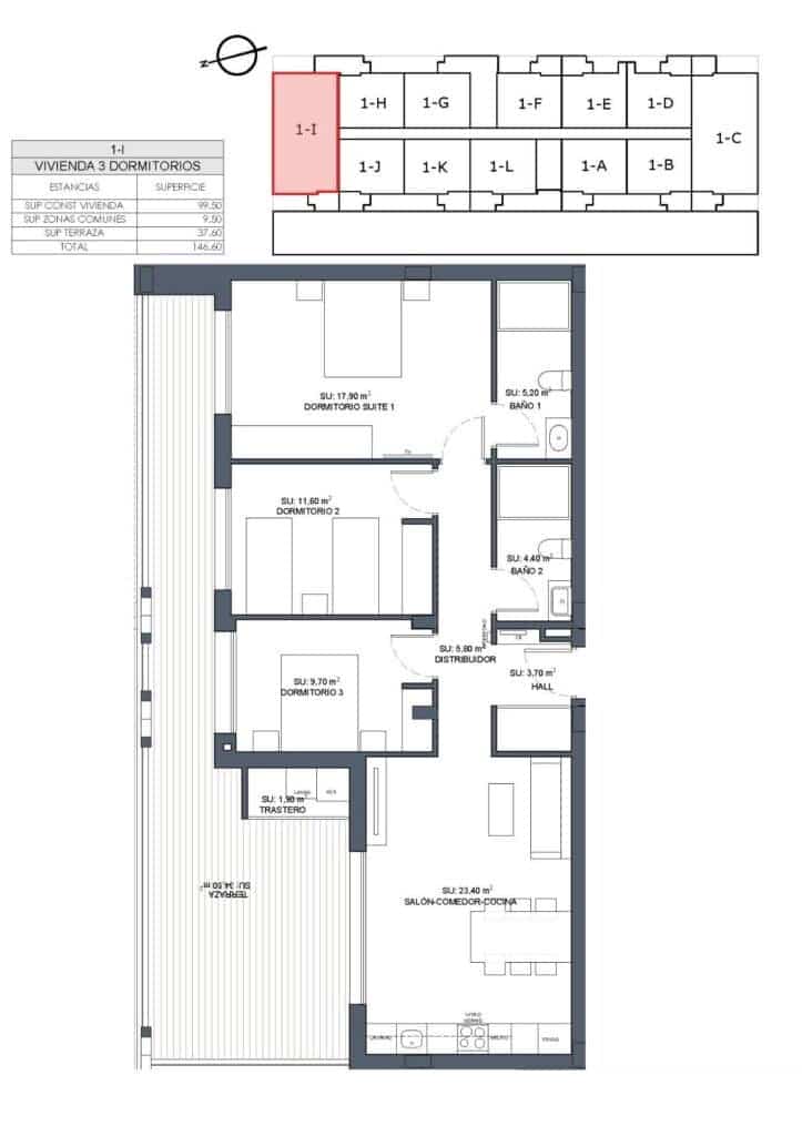 3 sypialnia Apartament na sprzedaż w Benijofar z basenem garażem - 354 000 € (Ref: 8130684)