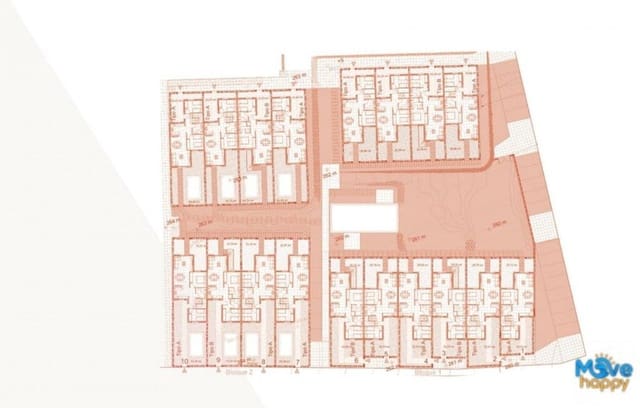 2 bedroom Townhouse for sale in Baños y Mendigo, Murcia city with pool garage - € 229,000 (Ref: 8241909)