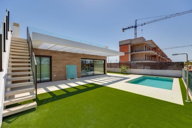 3 chambre Villa/Maison à vendre à Las Lomas de Rame - Bahía Bella, Los Alcázares avec piscine garage - 695 000 € (Ref: 8511023)
