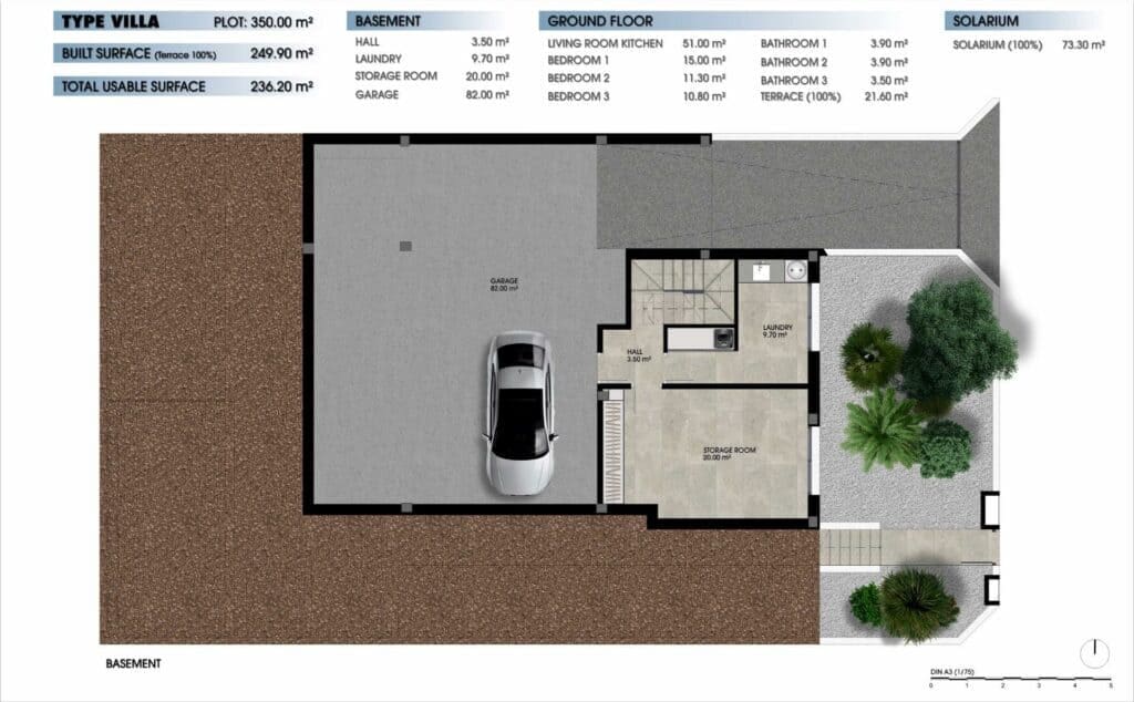 3 chambre Villa/Maison à vendre à Los Alcazares avec piscine garage - 695 000 € (Ref: 8511023)