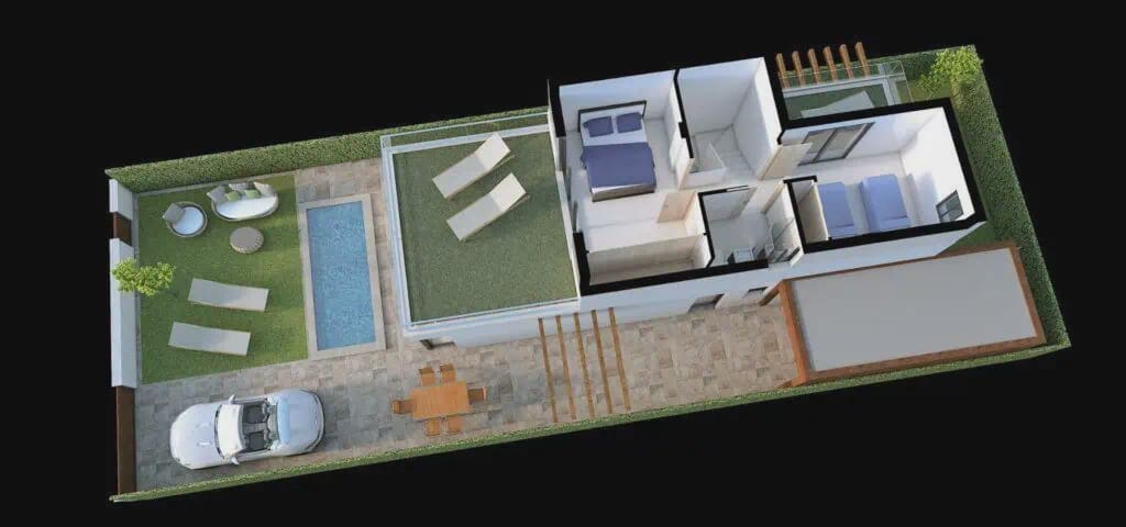 3 soveværelse Villa til salg i Los Alcazares med swimmingpool garage - € 445.000 (Ref: 8518840)