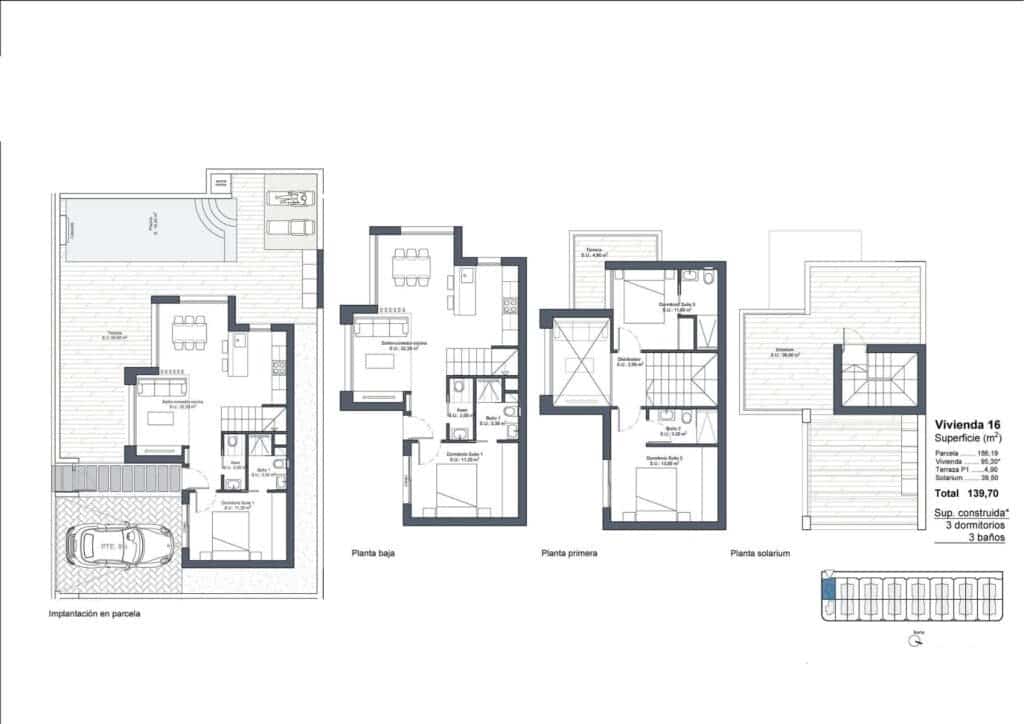 3 bedroom Villa for sale in Rojales with pool garage - € 435,000 (Ref: 8521220)