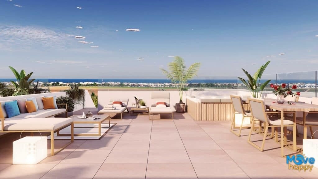 2 soveværelse Penthouse til salg i Pilar de la Horadada med swimmingpool garage - € 299.000 (Ref: 8536159)