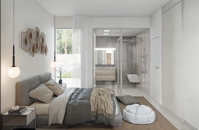 3 makuuhuone Huvila myytävänä paikassa Las Lomas de Rame - Bahía Bella, Los Alcázares mukana uima-altaan 
autotalli - 449 000 € (Ref: 8614684)