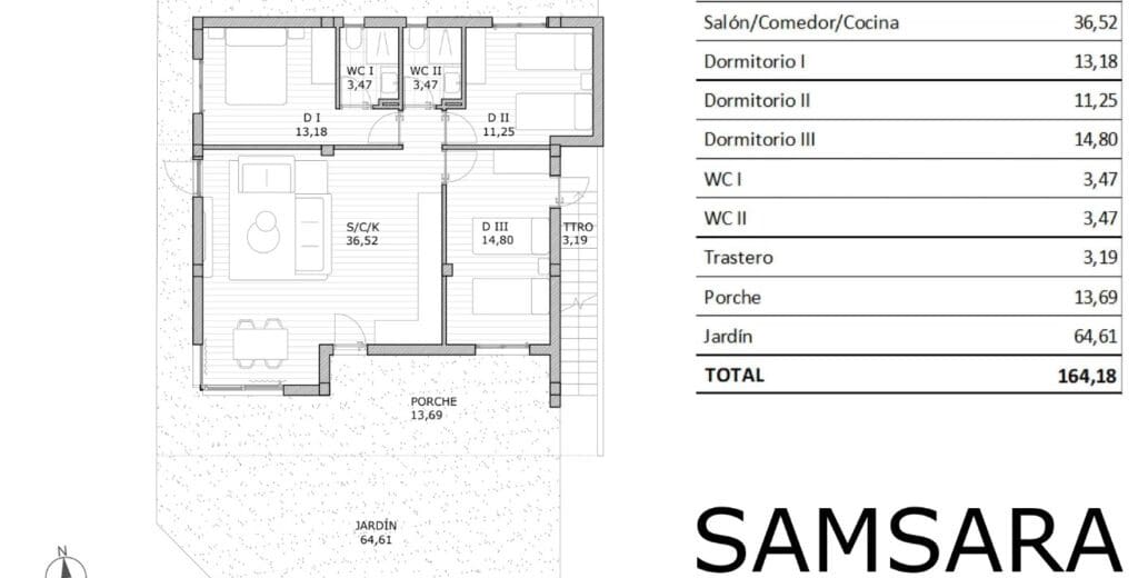 3 sypialnia Apartament na sprzedaż w San Miguel de Salinas z basenem garażem - 249 900 € (Ref: 8782989)