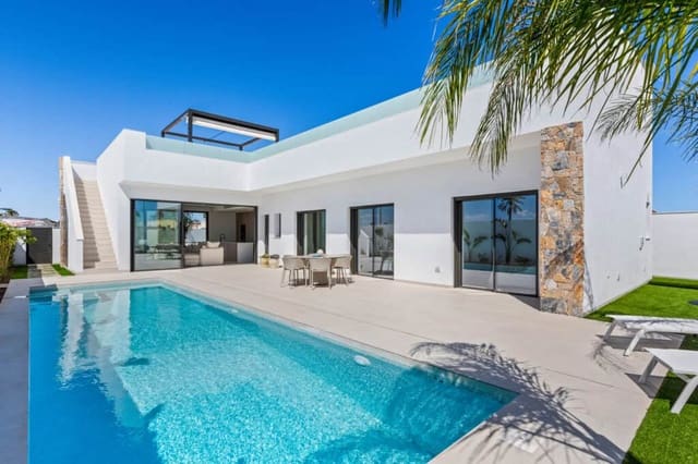 3 soveværelse Villa til salg i Las Lomas de Rame - Bahía Bella, Los Alcázares med swimmingpool garage - € 579.900 (Ref: 8783017)