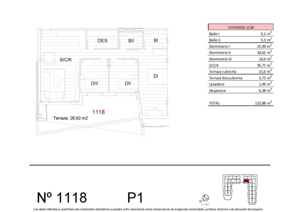 3 soverom Leilighet til salgs i San Miguel de Salinas med svømmebasseng garasje - € 289 900 (Ref: 8934817)