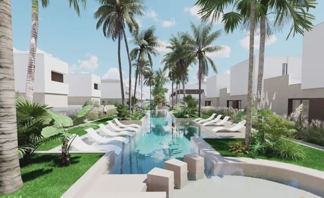 3 makuuhuone Huvila myytävänä paikassa Las Lomas de Rame - Bahía Bella, Los Alcázares mukana uima-altaan 
autotalli - 429 000 € (Ref: 8948482)