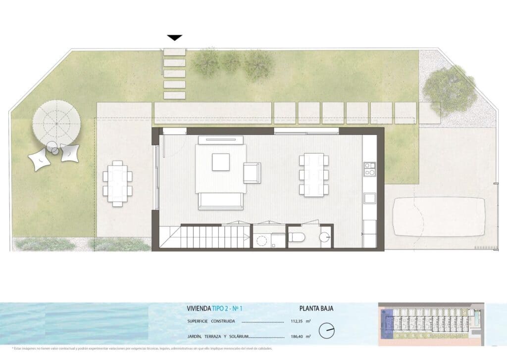 3 bedroom Townhouse for sale in Pilar de la Horadada with pool garage - € 437,900 (Ref: 8969874)