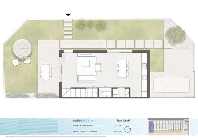 3 bedroom Townhouse for sale in Pilar de la Horadada ciudad, Pilar de la Horadada with pool garage - € 437,900 (Ref: 8969874)
