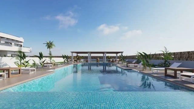 2 sypialnia Apartament na sprzedaż w Las Lomas de Rame - Bahía Bella, Los Alcázares z basenem garażem - 299 000 € (Ref: 9017442)